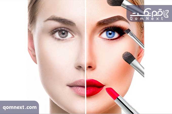 تصویر معایب استفاده از لوازم آرایشی چیست