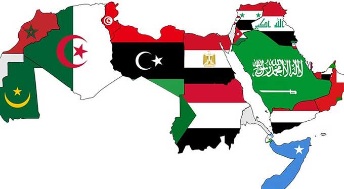 تصویر انواع زبان عربی
