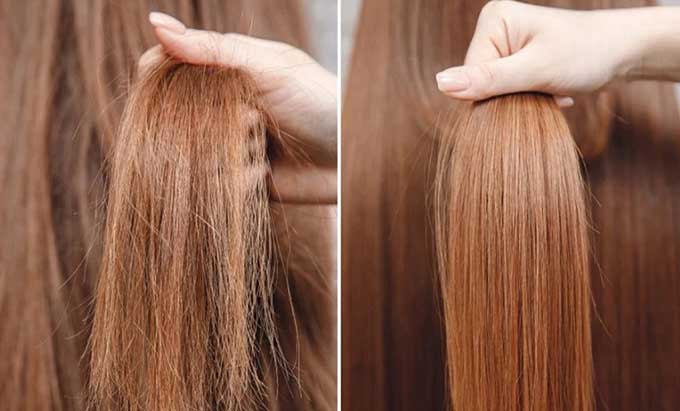 تصویر روش های کراتینه کردن مو